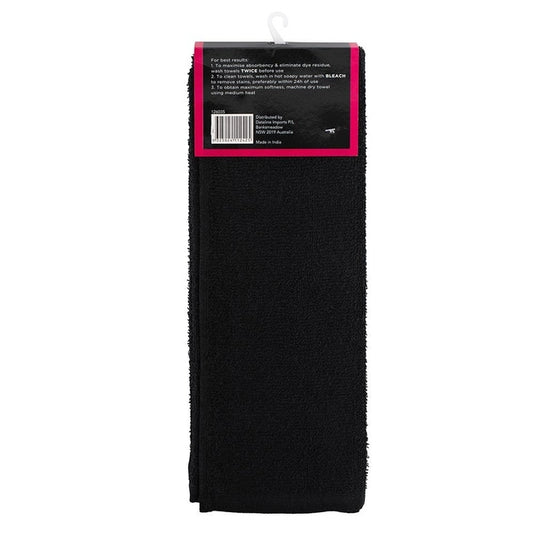 Salon Smart Premium Black Salon Towel 95g 40.6 x 68.6cm Single 1 Pk