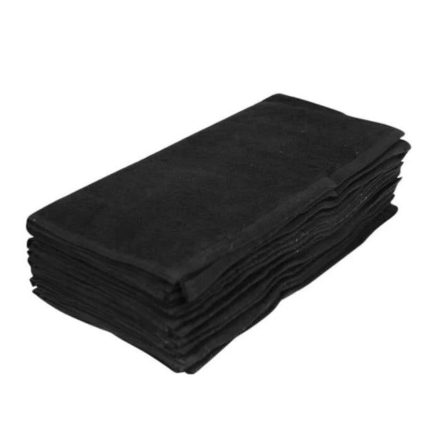 Salon Smart Premium Black Salon Towels 95g 12pk 126033