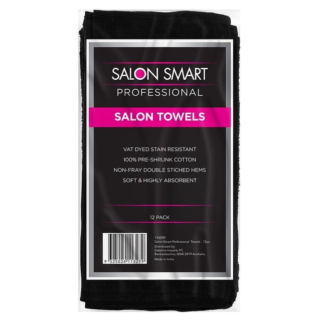 Salon Smart Professional Salon Towels 12pk 40cm x 80cm 126040