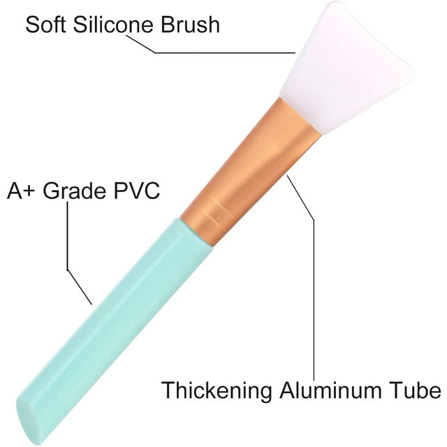 Silicone Beauty Mask Brush - Blue