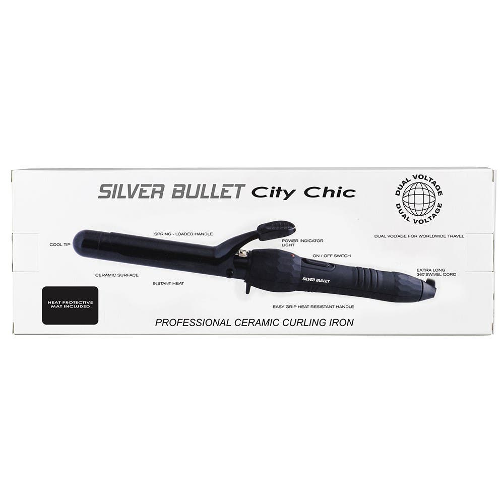 Silver Bullet 900666 City Chic Curling Iron 25mm