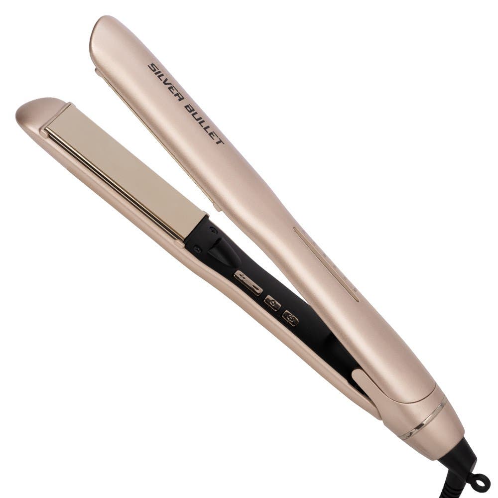 Silver Bullet Asteria Hair Straightener Ionic Titanium 32mm - Champagne