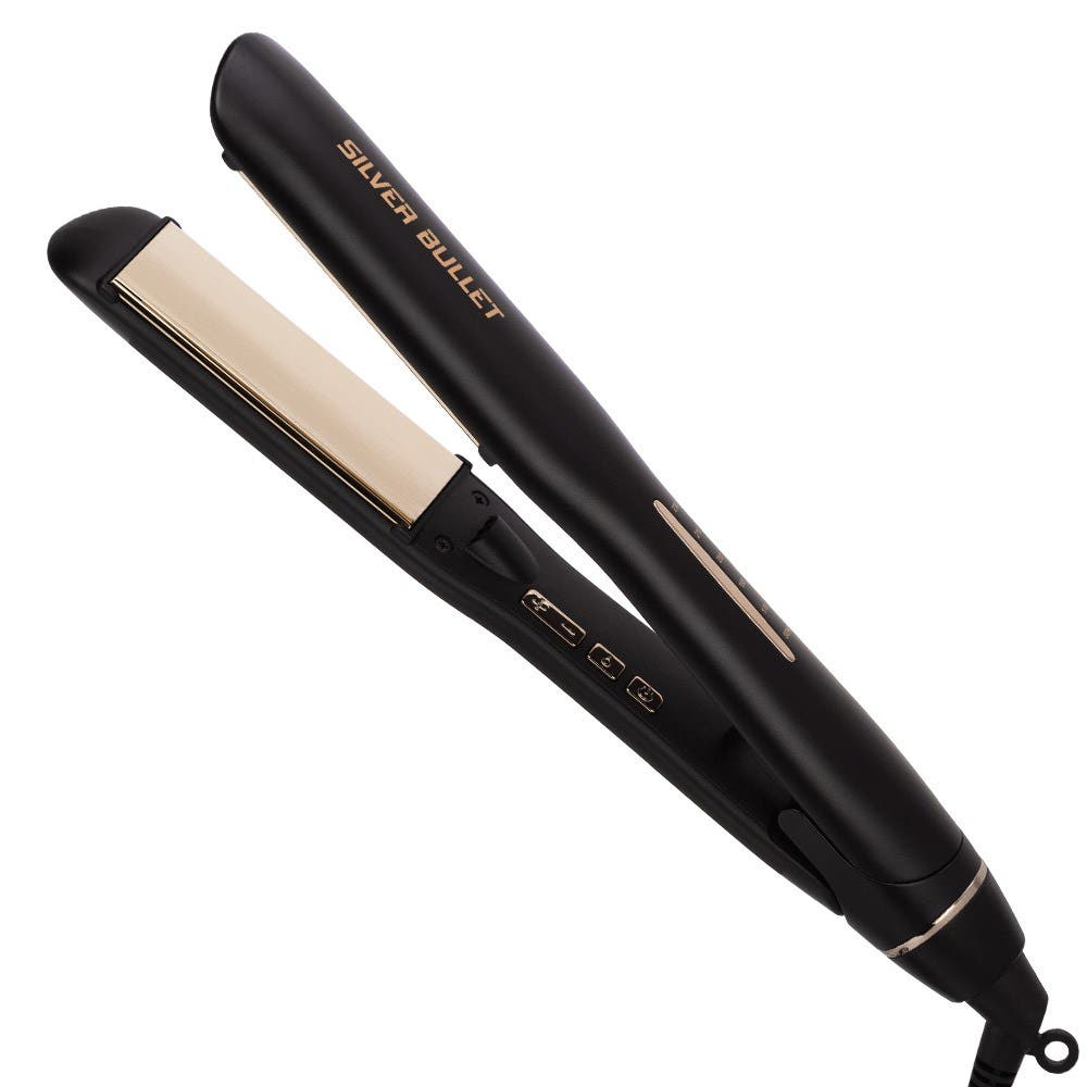 Silver Bullet Asteria Hair Straightener Ionic Titanium 32mm - Black