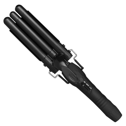 Silver Bullet City Chic Triple Barrel Curling Iron 16mm And 19mm Barrels