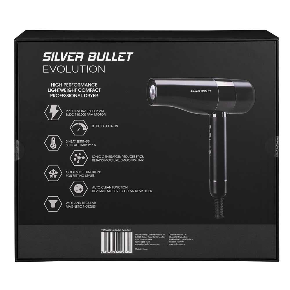 Silver Bullet Evolution Professional Hair Dryer 900663