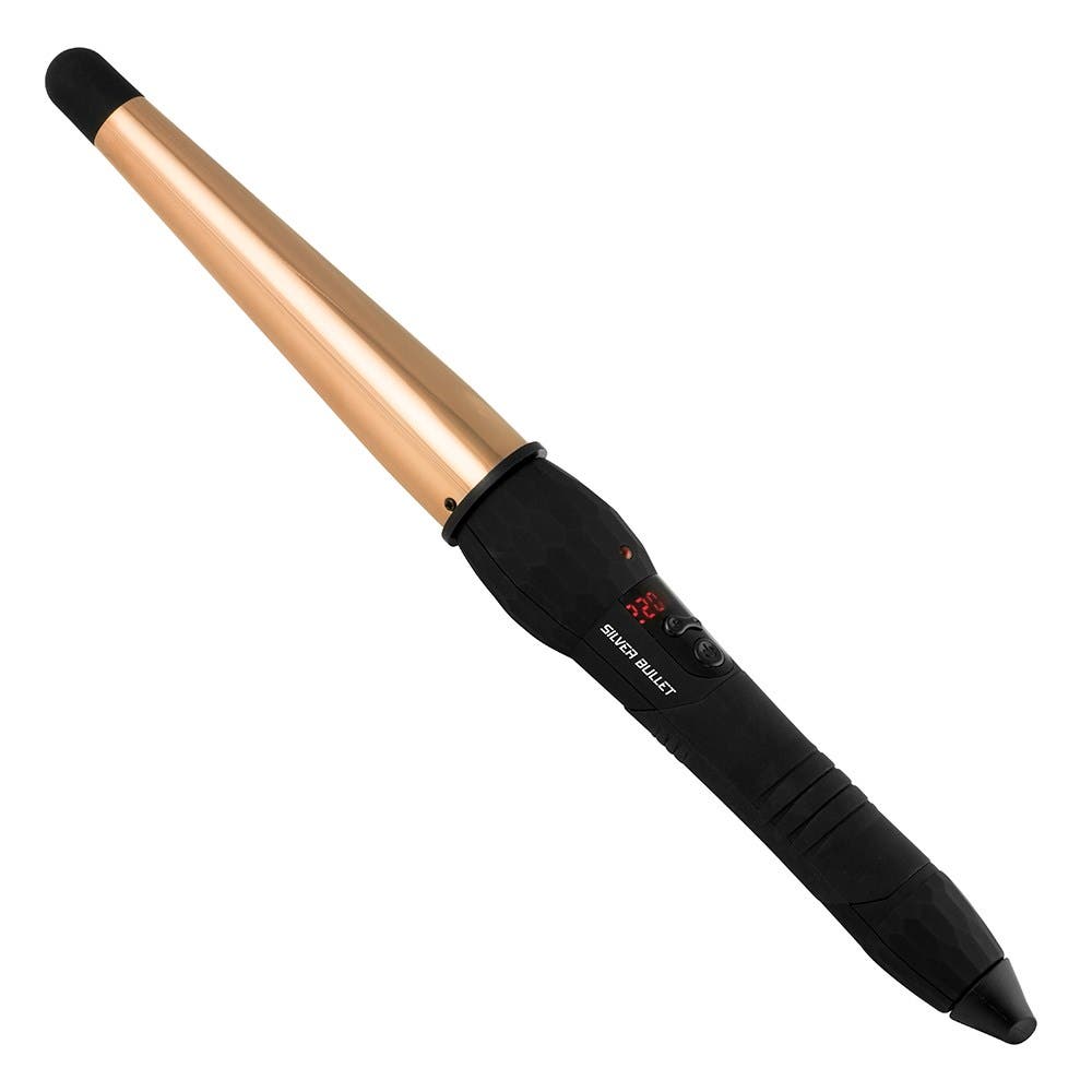 Silver Bullet Fastlane Titanium Rose Gold 32mm – 19mm Large Conical Curling Iron - 900870