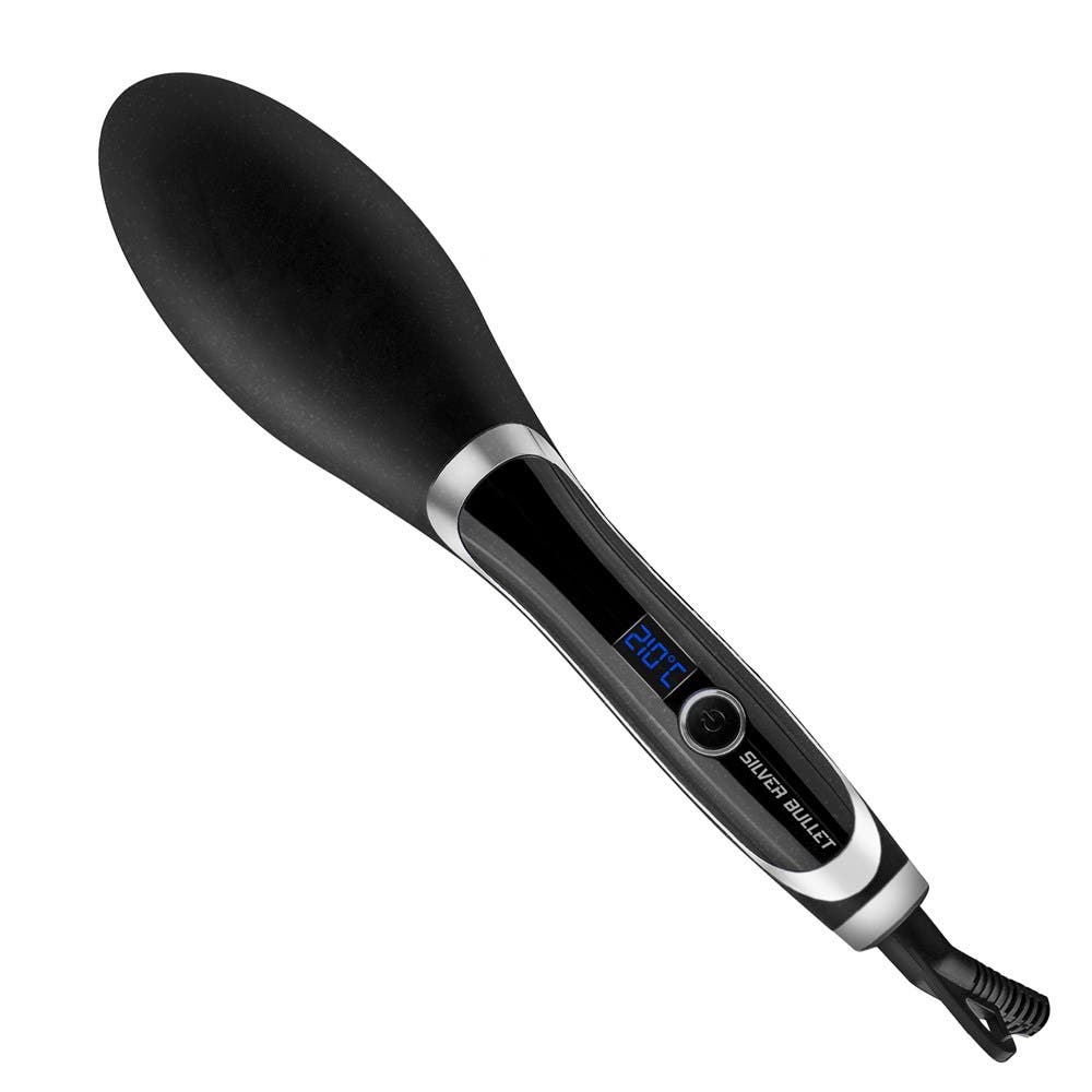 Silver Bullet Hybrid Ionic Ceramic Straightening Brush 900749