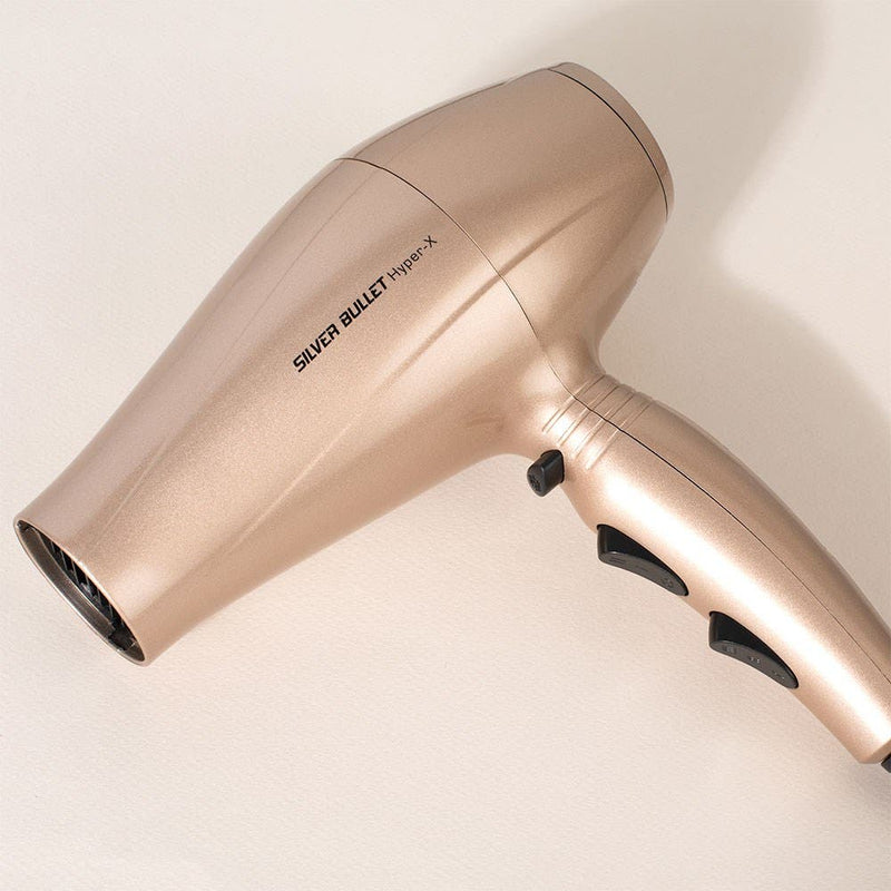 Silver Bullet Hyper X Professional Hair Dryer - Champagne Gold