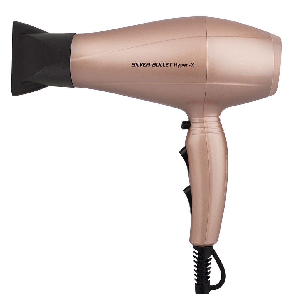 Silver Bullet Hyper X Professional Hair Dryer - Champagne Gold