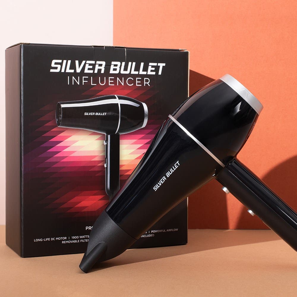Silver Bullet Influencer Dryer 1900W - Black