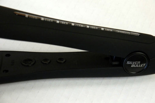 Silver Bullet Keratin Titanium 230 Silver Hair Straightener