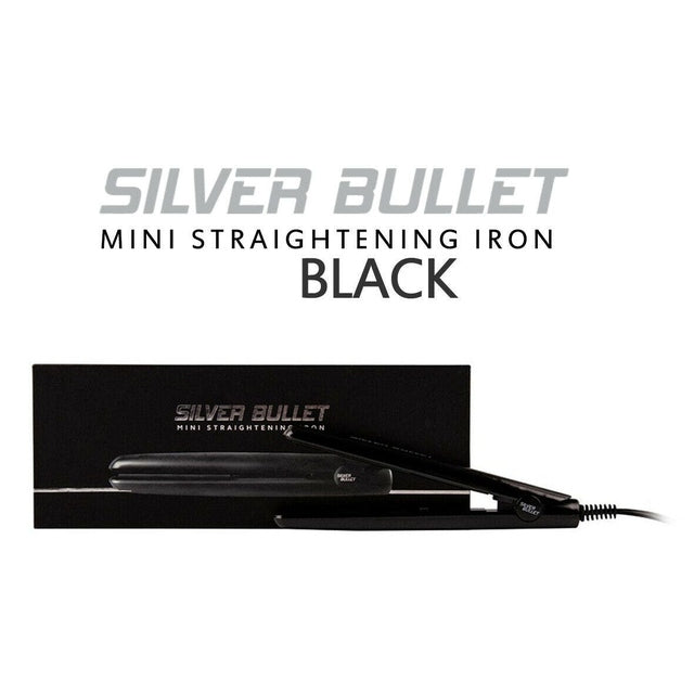 Silver Bullet MINI Hair Straightener - Ceramic Travel Size Iron * Choose colour
