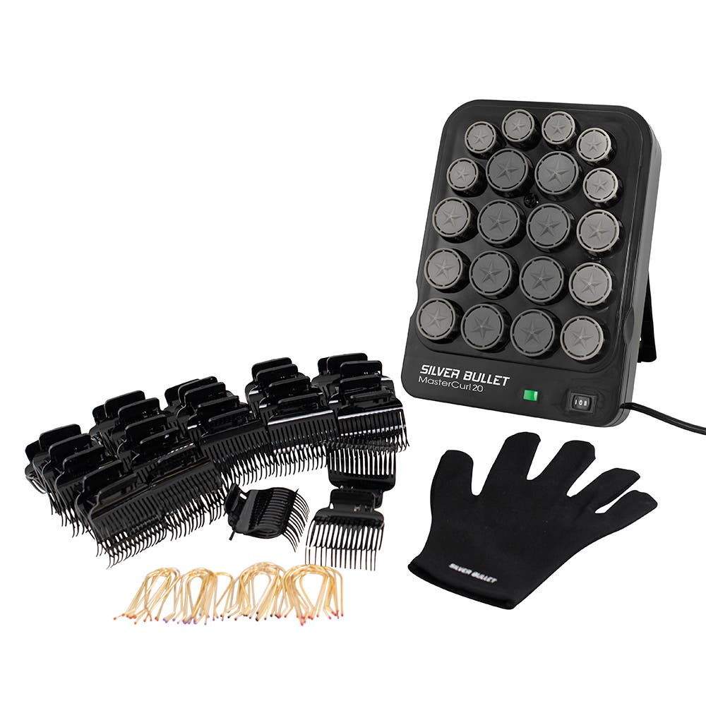 Silver Bullet MasterCurl 20 Ionic Hot Roller Set