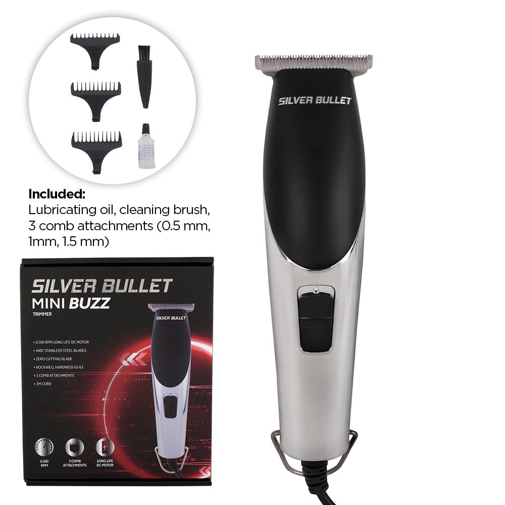 Silver Bullet Mini Buzz Hair Trimmer