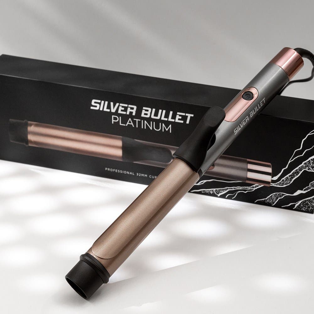 Silver Bullet Platinum Curling Iron 32mm 900628