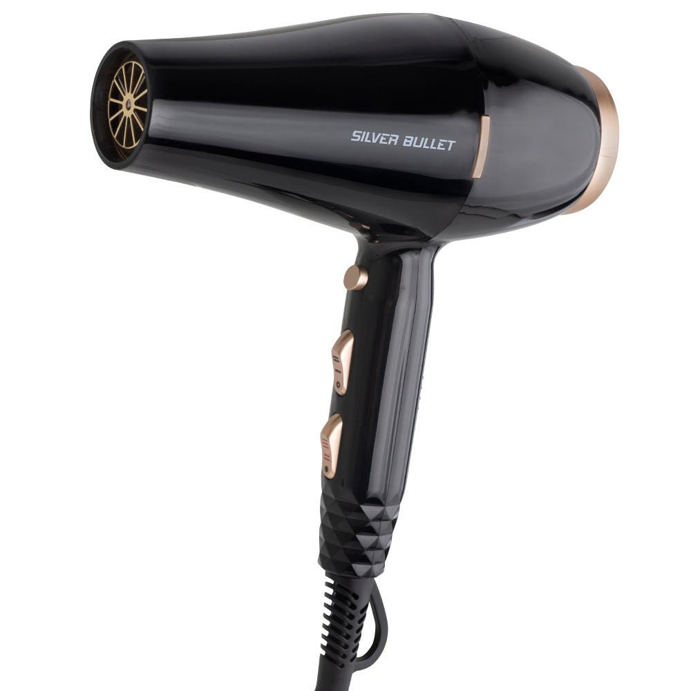 Silver Bullet PowerLine Professional Hair Dryer - Black