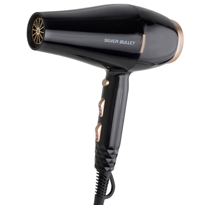 Silver Bullet PowerLine Professional Hair Dryer - Black