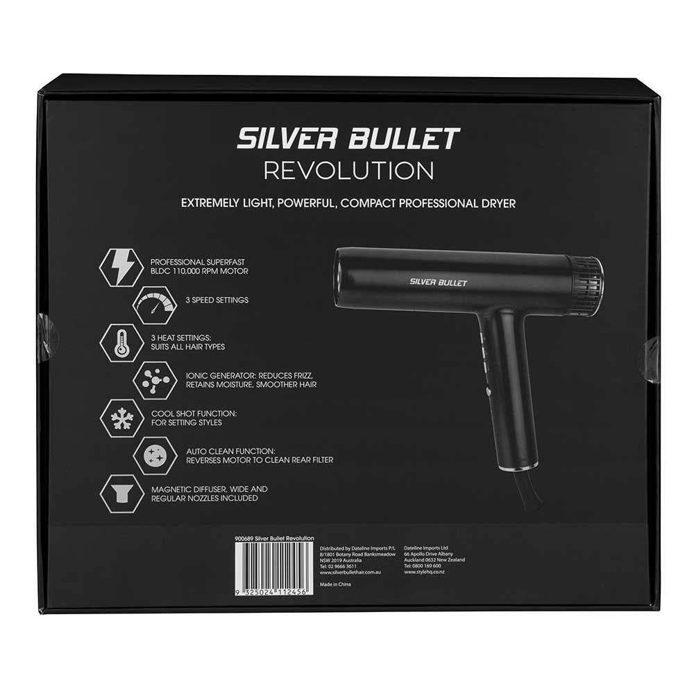Silver Bullet Revolution Professional Hair Dryer 900689