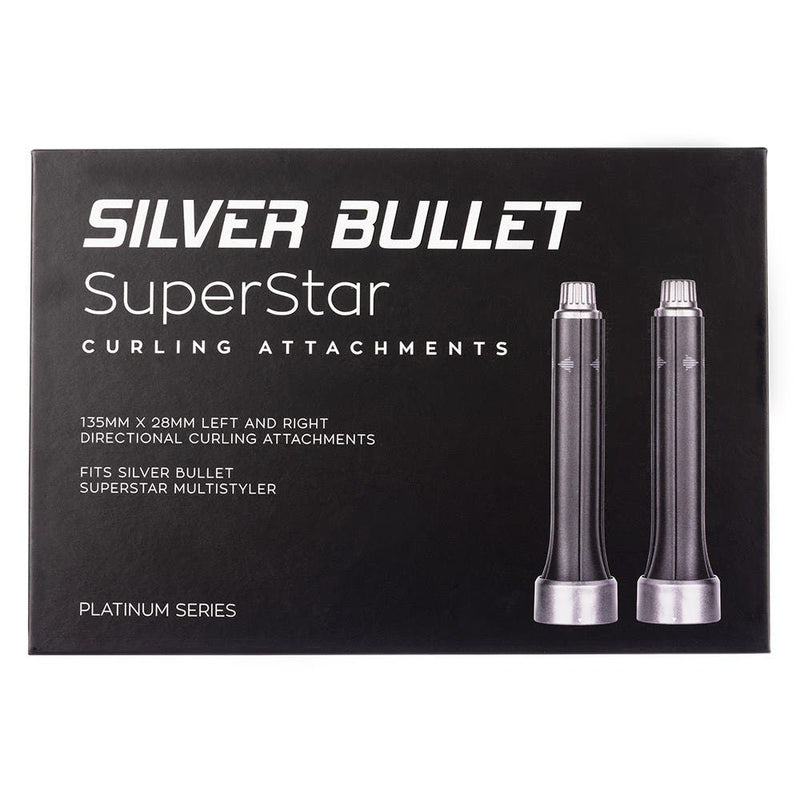 Silver Bullet SuperStar Curling Barrels Attachments L+R 28mm