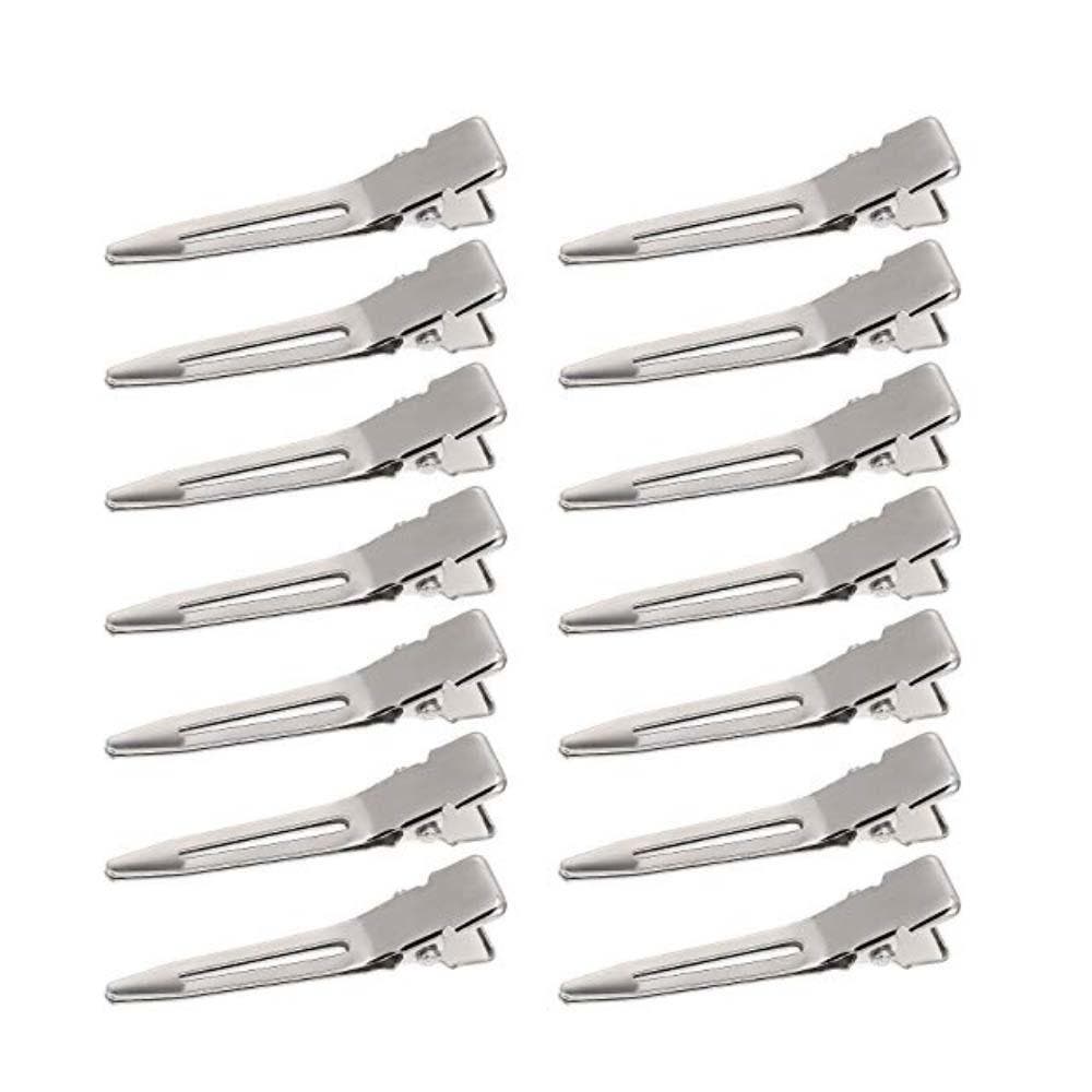 Single Prong Pin Curl Clips 100 Pieces HC-45-E3