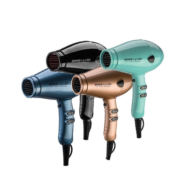 Speedy Supalite Ionic Ceramic Professional Hairdryer *choose colour