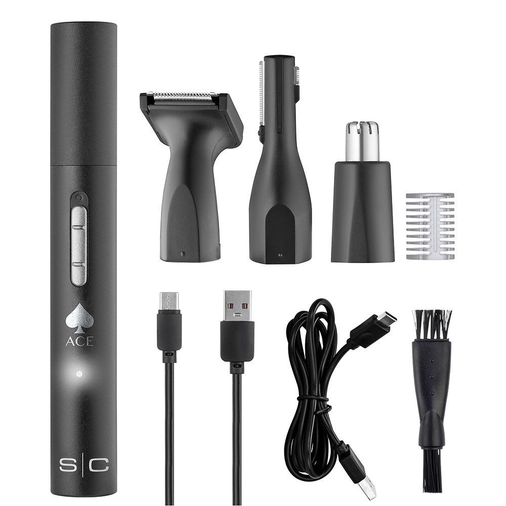 StyleCraft by Silver Bullet ACE 3-in-1 Multipurpose Micro Trimmer 900940