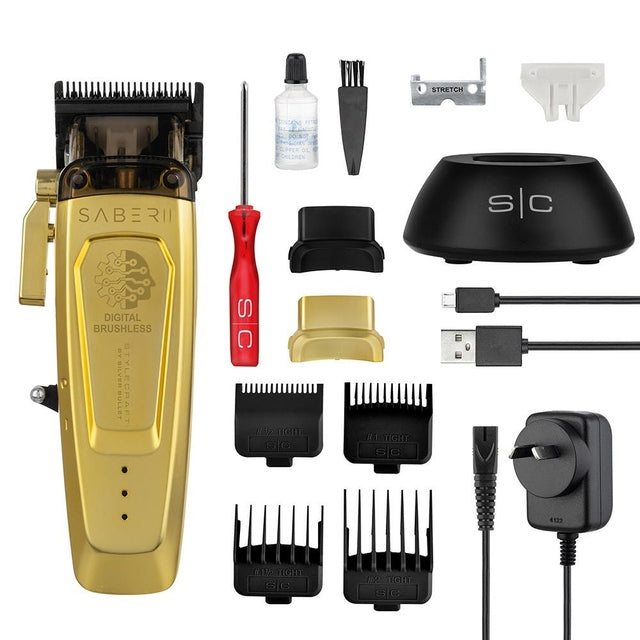 StyleCraft by Silver Bullet Brushless Saber II Hair Clipper 900935