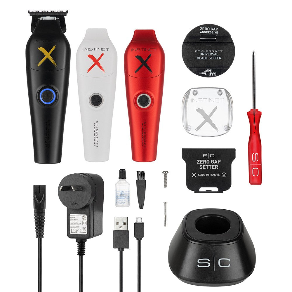 StyleCraft by Silver Bullet Instinct X Vector Motor Hair Trimmer 900939