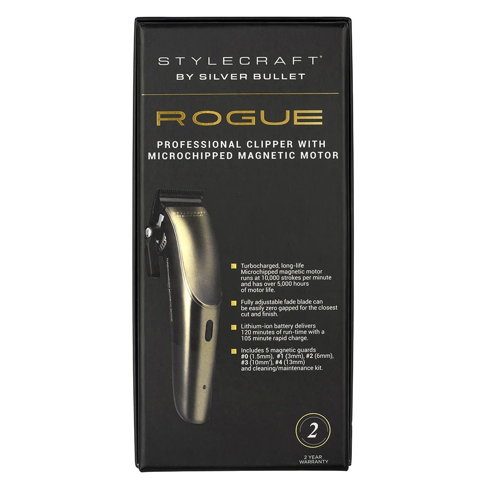 StyleCraft by Silver Bullet ROGUE Professional Cordless Hair Clipper 900928