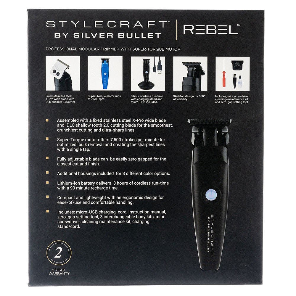 StyleCraft by Silver Bullet Rebel Hair Trimmer 900932