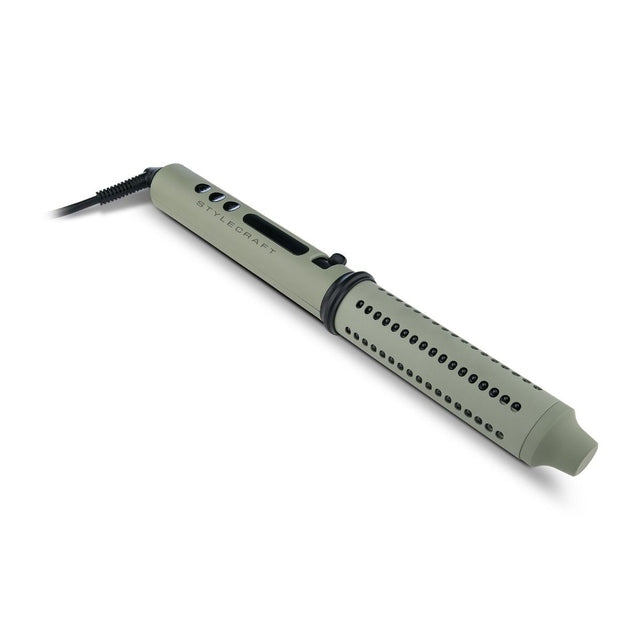 StyleCraft by Silver Bullet Sage Collection - Retractable Styling Brush & Curling Iron
