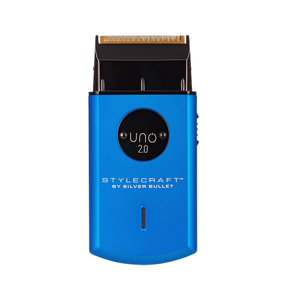 StyleCraft by Silver Bullet Uno 2.0 Single Foil Shaver Blue 900937