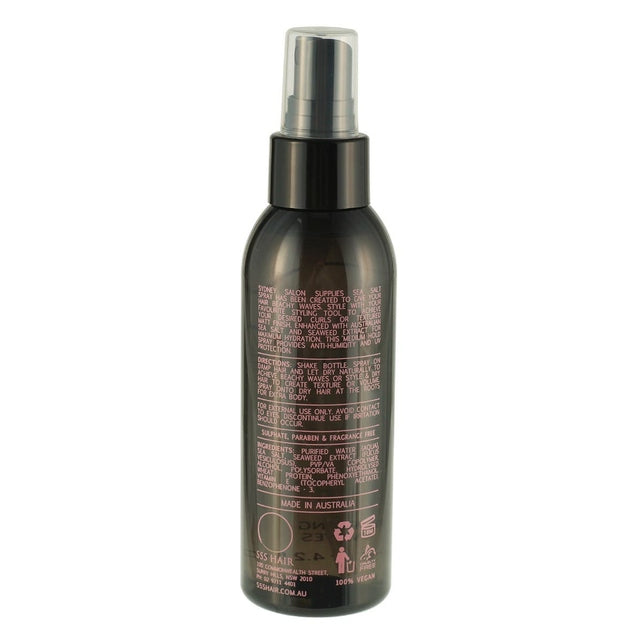 Sydney Salon Supplies SSS Sea Salt Texture Spray 125ml - Australian Made