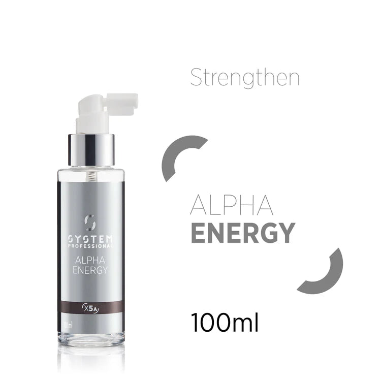 System Professional Alpha Energy 100ml - Hair & Scalp Energizer