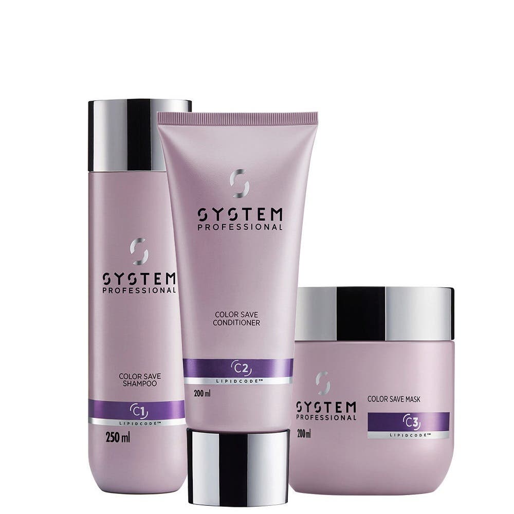 System Professional Color Save Trio Shampoo, Conditioner & Mask
