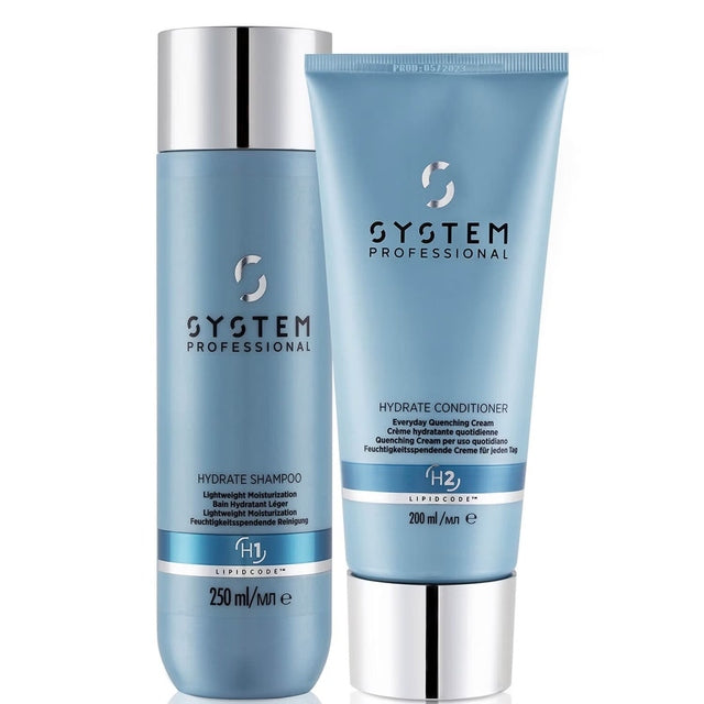 System Professional Hydrate Shampoo 250ml & Conditioner 200ml Duo