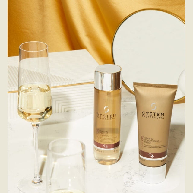 System Professional LuxeOil Shampoo 250ml & Conditioning Cream 200ml Duo