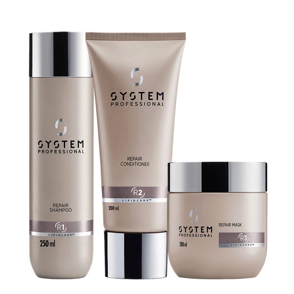 System Professional Repair Trio Shampoo, Conditioner & Mask