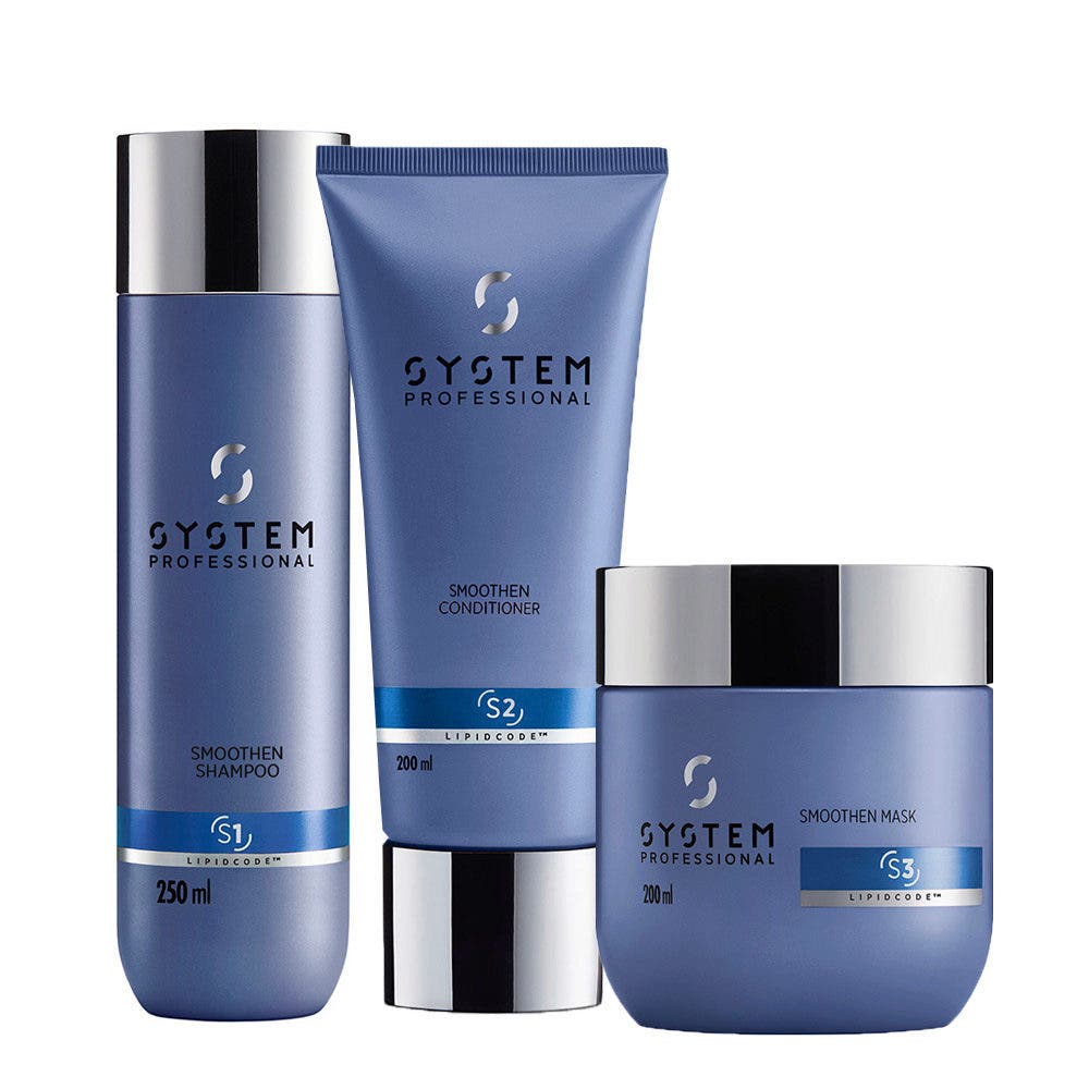 System Professional Smoothen Trio Shampoo, Conditioner & Mask