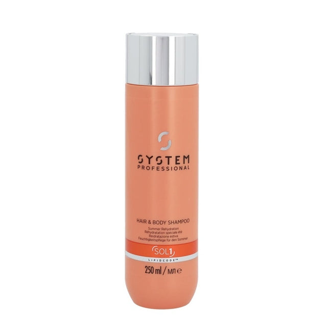 System Professional Solar Hair and Body Shampoo SOL1 250ml