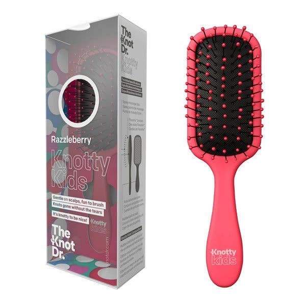THE KNOT DR - Knotty Kids Detangling Brush * Choose colour