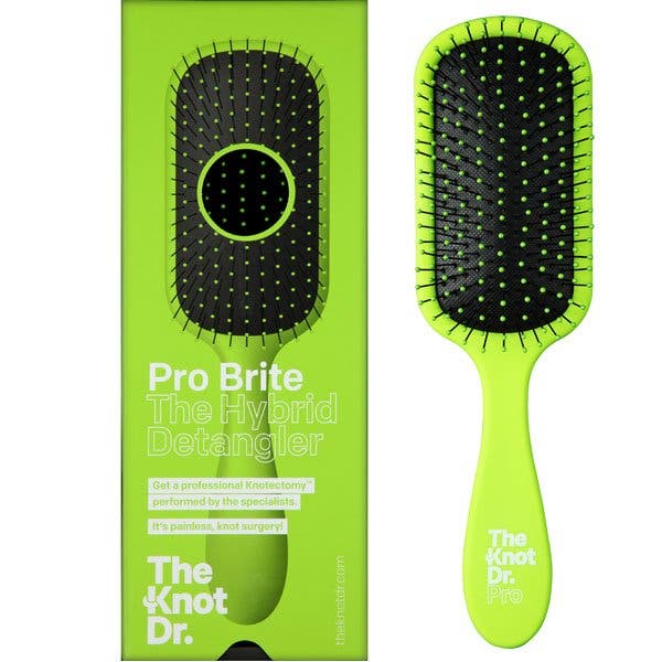 THE KNOT DR - Pro Brite Detangling Brush * Choose colour