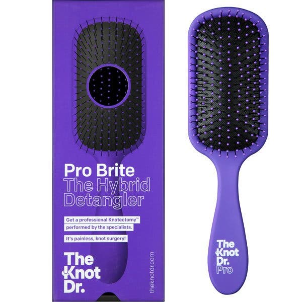 THE KNOT DR - Pro Brite Detangling Brush * Choose colour