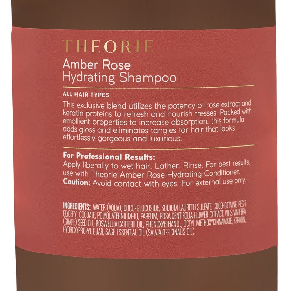 Theorie Amber Rose Shampoo - 400ml