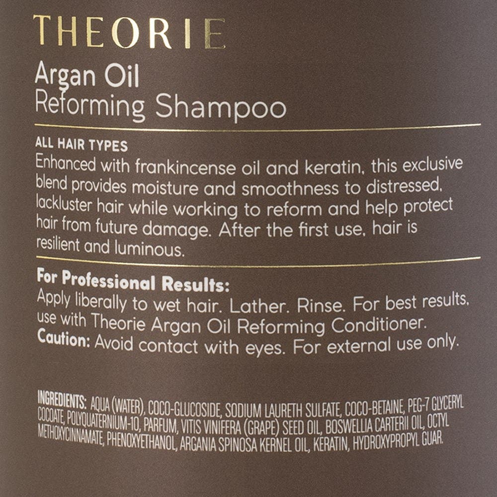 Theorie Argan Oil Ultimate Reform Shampoo - 400ml