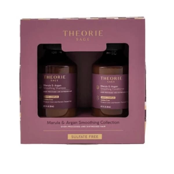 Theorie Marula & Argan Smoothing Shampoo and Conditioner Travel Duo 90ml