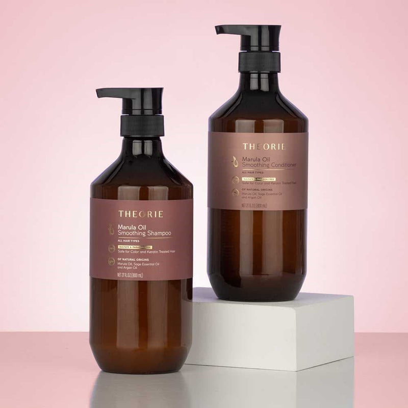 Theorie Marula Oil Frizz Free and Hydration Duo 800ml