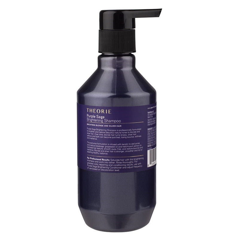 Theorie Purple Sage Brightening Shampoo- 400ml