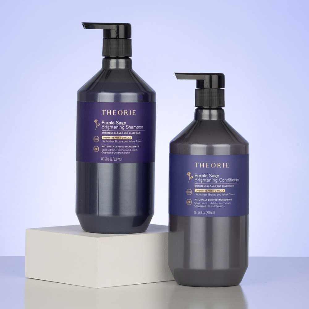 Theorie Purple Sage Brightens and Tones Duo 800ml