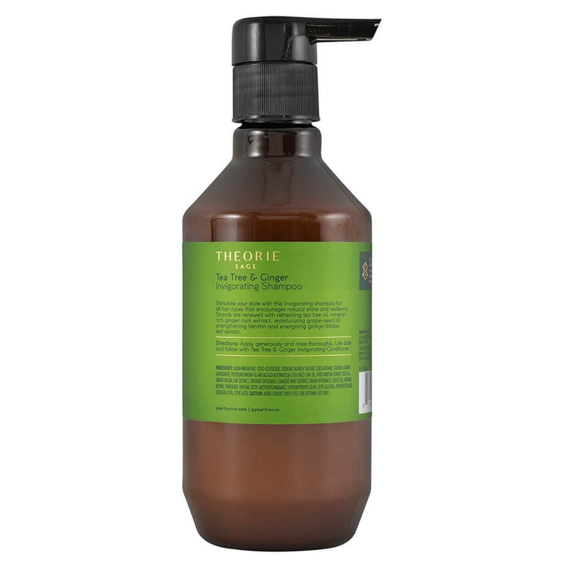 Theorie Tea Tree & Ginger Shampoo - 400ml